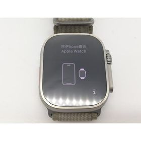 【中古】Apple Apple Watch Ultra2 49mm Cellular チタニウムケース/オリーブアルパインループ(L) MRF03J/A【アリオ倉敷】保証期間１ヶ月【ランクA】