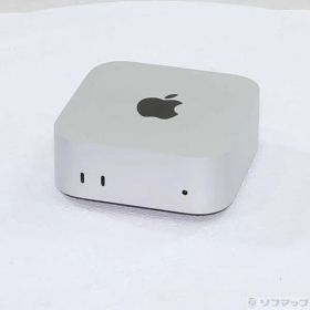 〔中古品〕 Mac mini Late-2024 MU9D3J／A Apple M4 10コアCPU_10コアGPU 16GB SSD256GB シルバー 〔15.7 Sequoia〕【262】