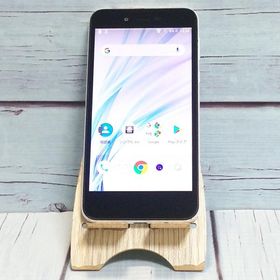 SHARP Softbank AQUOS sense basic 702SH ホワイト 本体 白ロム SIMロック解除済み SIMフリー C313920