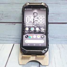 au 京セラ TORQUE G04 ブラック KYV46 本体 白ロム SIMロック解除済み SIMフリー 548962