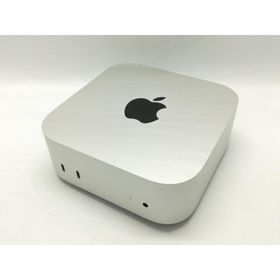 【中古】Apple Mac mini M4(CPU:10C/GPU:10C) 16GB/256GB シルバー MU9D3J/A (M4・2024)【秋葉4号】保証期間１ヶ月【ランクA】