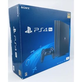 中古 PlayStation 4 Pro ジェット・ブラック 1TB (CUH-7200BB01)