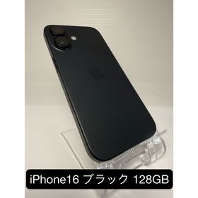 アイフォーン(iPhone)のiPhone16 128GB ブラック 海外版 SIMフリー 残債無し 超美品(スマートフォン本体)