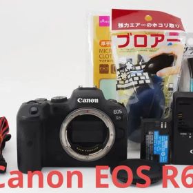 ☆付属品付き☆Canon EOS R6 キヤノン ミラーレス一眼 フルサイズ