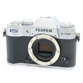 【中古】 《美品》 FUJIFILM X-T50 ボディ シルバー [ デジタルカメラ ]