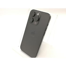 【中古】Apple 楽天モバイル 【SIMフリー】 iPhone 14 Pro 512GB スペースブラック MQ1L3J/A【川崎】保証期間１ヶ月【ランクC】