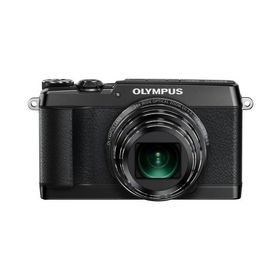 OLYMPUS デジタルカメラ STYLUS SH-1 ブラック 光学式5軸手ぶれ補正 光学24(中古品)