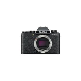 FUJIFILM ミラーレス一眼 カメラ X-T100ブラック X-T100-B(中古品)