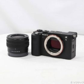 〔中古〕SONY(ソニー) 期間特価対象品 α7C ズームレンズキット ブラック ILCE-7CL B〔349-ud〕