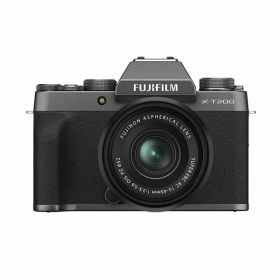 【中古】【1年保証】【美品】FUJIFILM X-T200 レンズキット ダークシルバー