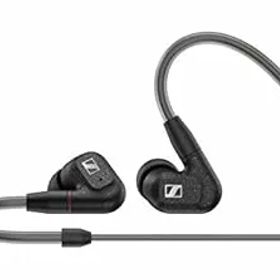 【中古】ゼンハイザー Sennheiser イヤホン 有線 IE 300 ブラック ダイナミック カナル型 オーディオファイル MMCX 高遮音性 国内正規品