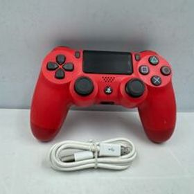 S2683) SONY 純正 PS4 コントローラー DUALSHOCK4 CUH-ZCT2J マグマ レッド