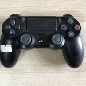 PS4 周辺機器 ワイヤレスコントローラー ジェット ブラック デュアルショック4 型番不明 純正品 【管理 19314】【B】