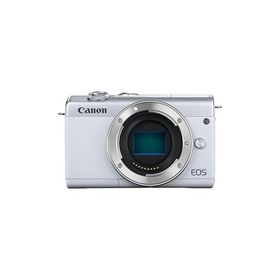 Canon ミラーレス一眼カメラ EOS M200 ボディー ホワイト EOSM200WH-BODY(中古品)