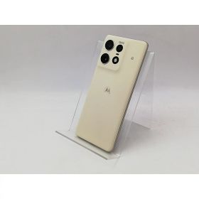 【中古】MOTOROLA SoftBank 【SIMフリー】 motorola edge 50s pro バニラクリーム 8GB 256GB A402MO【中野】保証期間1ヶ月【ランクC】