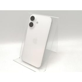 【中古】Apple 国内版 【SIMフリー】 iPhone 16 128GB ホワイト MYDR3J/A【新宿東口】保証期間１ヶ月【ランクB】