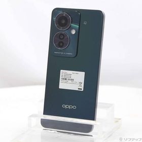 〔中古〕OPPO(オッポ) OPPO Reno11 A 128GB ダークグリーン YMOPRENO11A Y!mobile SIMフリー〔262-ud〕