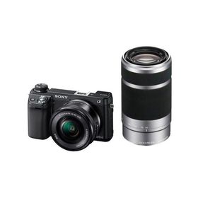 ソニー SONY ミラーレス一眼 α NEX-6 ダブルズームレンズキット E PZ 16-5(中古品)