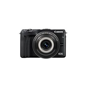 Canon ミラーレス一眼カメラ EOS M3(ブラック)・クリエイティブマクロ レンズキ (中古品)