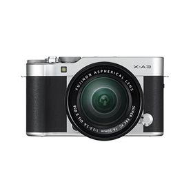 FUJIFILM ミラーレス一眼 X-A3 レンズキット シルバー X-A3LK-XC-S(中古品)