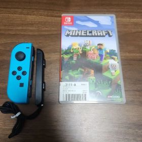 ジョイコン ブルー ジャンク ストラップ マインクラフトパッケージ付き