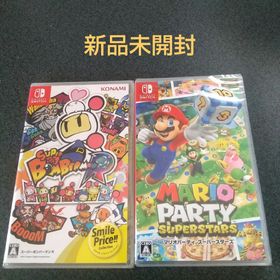 ニンテンドースイッチ(Nintendo Switch)のマリオパーティ スーパースターズ + スーパーボンバーマン R(家庭用ゲームソフト)