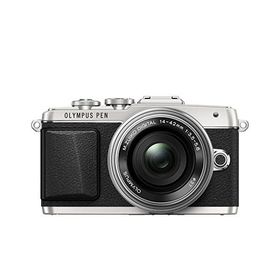 OLYMPUS PEN E-PL7 14-42mm EZレンズキット シルバー ミラーレス一眼 E-PL7(中古品)
