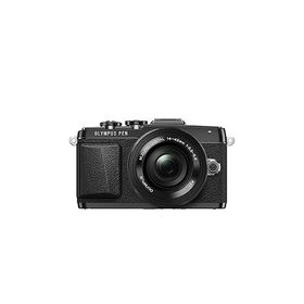OLYMPUS PEN Lite E-PL7 14-42mm EZレンズキット ブラック ミラーレス一眼 E-PL7(中古品)