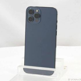 〔中古品〕 iPhone12 Pro Max 256GB パシフィックブルー MGD23J／A SIMフリー【352】