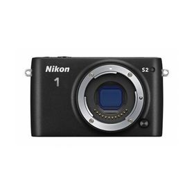 Nikon ミラーレス一眼 Nikon1 S2 ボディー ブラック S2BK(中古品)