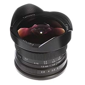 【中古】7職人7.5?MM F / 2.8手動フォーカスワイド角度魚眼レンズレンズMF for Fujifilm FXマウントx-t10?X - pro1?x-pro2?x-a1?x-a2?x-a3?x-a5?x-h1?x-e