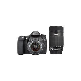 Canon デジタル一眼レフカメラ EOS 70D ダブルズームキット EF-S18-55 IS STM/EF(中古品)