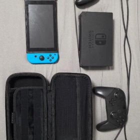 Nintendo Switch 本体 青/オレンジ プロコン付 箱無し