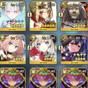 運命大勲章 日本 | ティアマト + セイバー + ネロビースト |+3800 聖晶石 |+350 枚 |エンドゲーム・アカウント