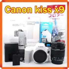 人気ホワイトカラー！ Canon EOS kiss x9 スマホ転送機能付き♪