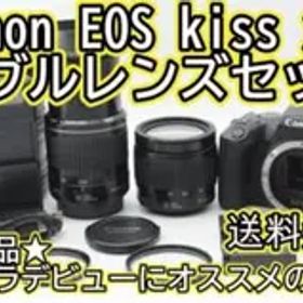 ★美品⑧★冬ボーナスSALE★ Canon EOS Kiss x9 ダブルレンズ