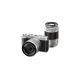 FUJIFILM ミラーレス一眼 X-A2 ダブルズームレンズキット シルバー X-A2S1650II/(中古品)