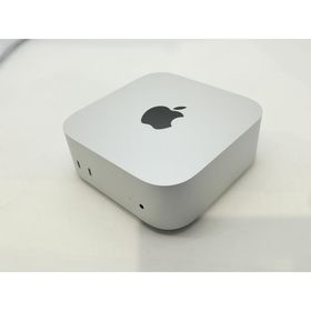 【中古】Apple Mac mini M4(CPU:10C/GPU:10C) 16GB/256GB シルバー MU9D3J/A (M4・2024)【浜松駅前】保証期間１ヶ月【ランクA】