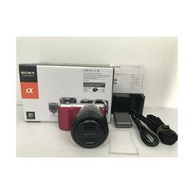 ソニー SONY デジタル一眼カメラ α NEX-C3 ズームレンズキット ピンク NEX(中古品)