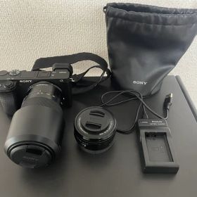 【ショット数4960回】SONY α6400,16-50,55-210レンズ