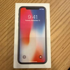 Apple iPhone X スペースグレー 64GB