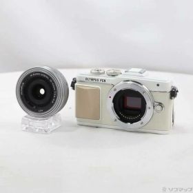 【中古】OLYMPUS(オリンパス) PEN Lite E-PL7 14-42mm EZレンズキット ホワイト 【269-ud】