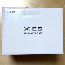 FUJIFILM X-E5 XF23mm レンズキット シルバー