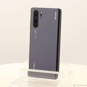 〔中古〕HUAWEI(ファーウェイ) HUAWEI P30 Pro 128GB ブラック HW-02L docomoロック解除SIMフリー〔276-ud〕