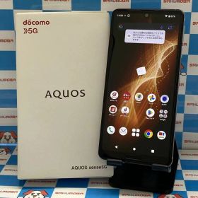 【中古】AQUOS sense5G 4GB/64GB ライラック SH-53A docomo版SIMフリー訳