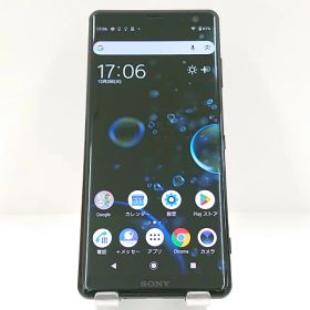 Xperia XZ3 801SO SoftBank ブラック 送料無料 本体 c15798 【中古】