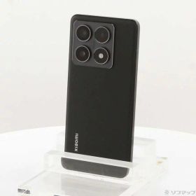 【中古】Xiaomi(シャオミ) Xiaomi 14T Pro 256GB チタンブラック MZB0HHKJP SIMフリー 【276-ud】