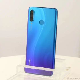 新品同様品　Huawei P30 lite MAR-LX2J simフリー ムスビー｜SIMフリー☆ HUAWEI P30 lite MAR-LX2J ピーコックブルー
