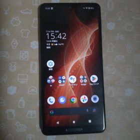 AQUOS sense5G SHG03 バッテリー75% ブラック