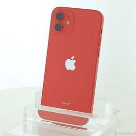 〔中古〕Apple(アップル) iPhone12 64GB プロダクトレッド MGHQ3J／A SIMフリー〔344-ud〕